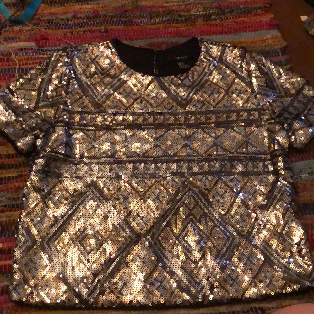Sequin Forever 21 Top